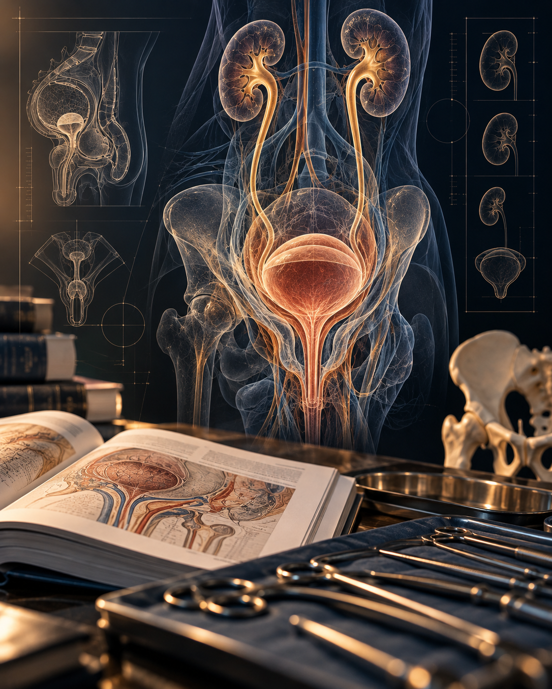 Atlas ilustrado do sistema urinário